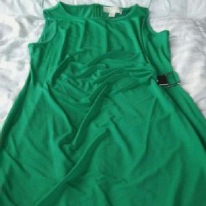 NWOT Michael Kors Emerald Green Dress