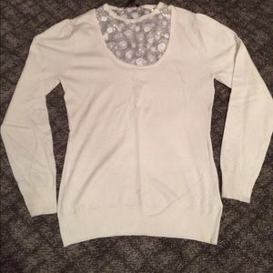 Never worn White long sleev shirt