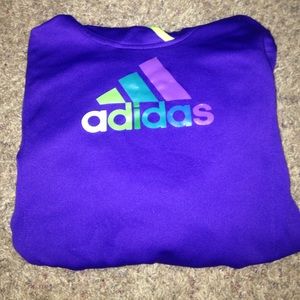 Adidas purple hoodie