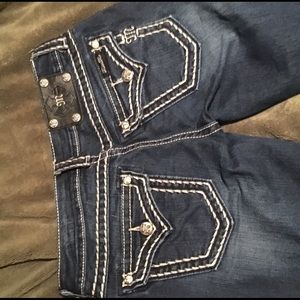 Simple Bedazzled MissMe jeans
