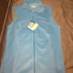 Brand New light blue Columbia Vest.
