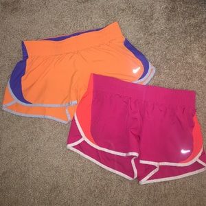 Nike running shorts bundle