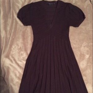 Brown midlength dress