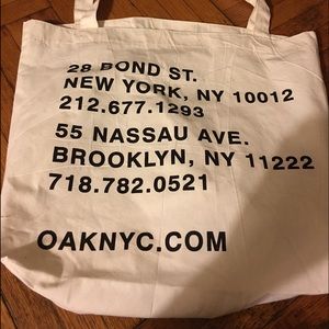 Oak NYC tote