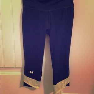 NWOT UA Heatgear Compression Capri