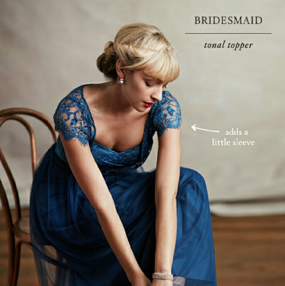 BHLDN Camille Lace Topper