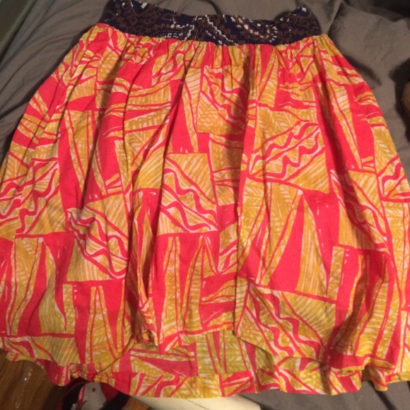 Cotton Anthro skirt