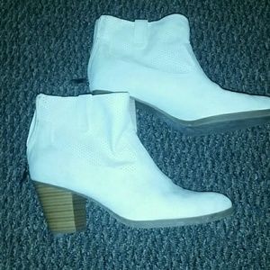 White booties