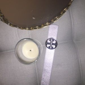 Tory Burch silver belt size s/m