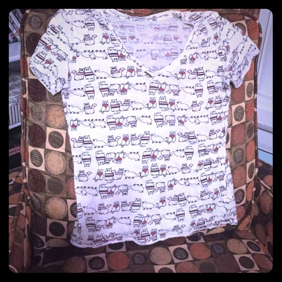 BDG Kitty Cat Love Tee from Urban Outfitters