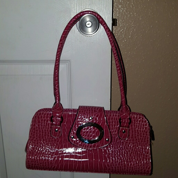 Pink handbag