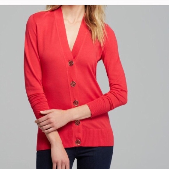 NWTs Tory Burch Cardigan with gold Buttons!