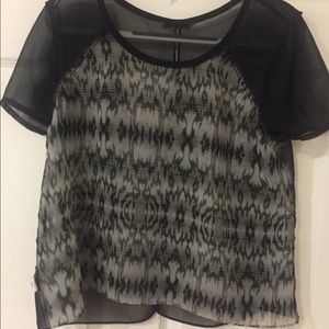 American eagle sheer top