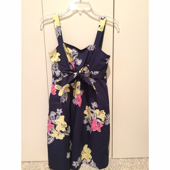 Lilly Pulitzer Navy Floral Dress