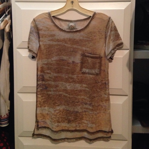 A t-shirt with army pattern