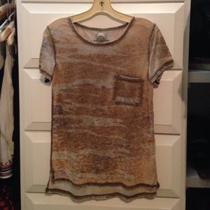 A t-shirt with army pattern
