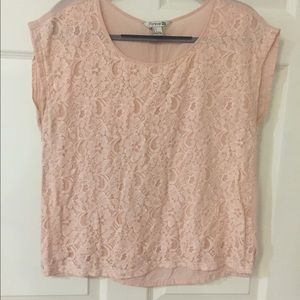 Lace Forever 21 blouse