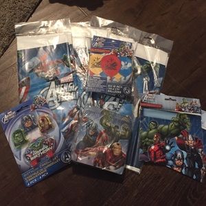 Marvels avengers party supply