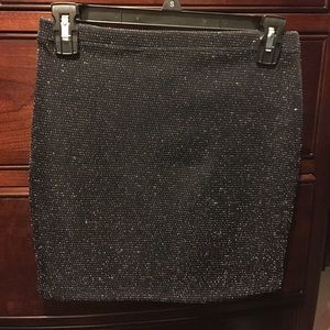 Black Sparkle Skirt