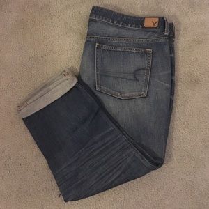 Destructed boyfriend crops