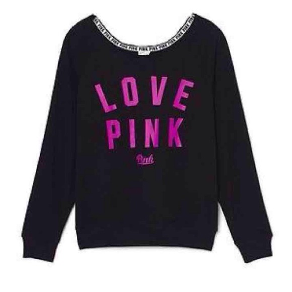 VS PINK slouchy crew - xsmall