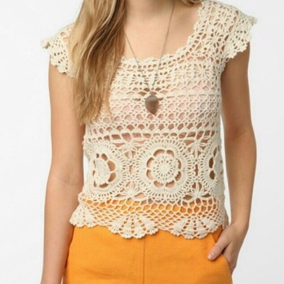 Crochet PINS AND NEEDLES top