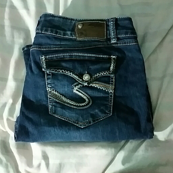 Silver jeans