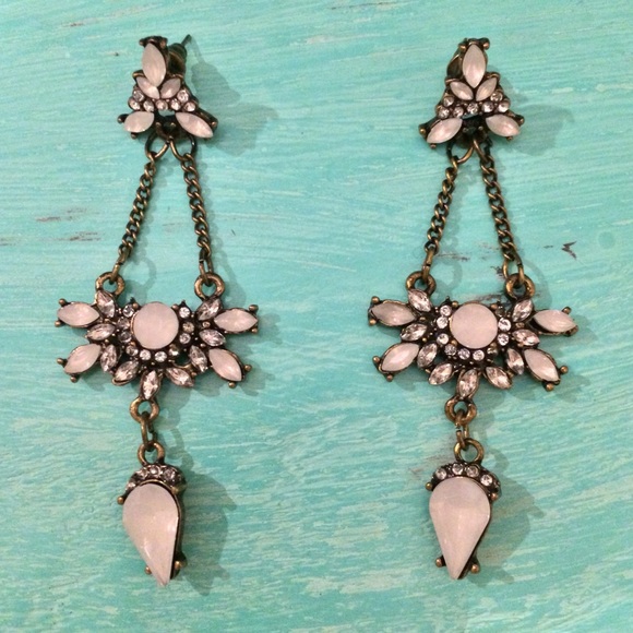 Art Deco Style Chandelier Earrings