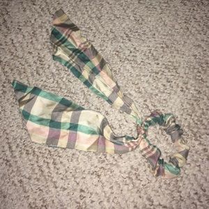 *DONATING TMRW* J. Crew Silk hair tie scrunchie