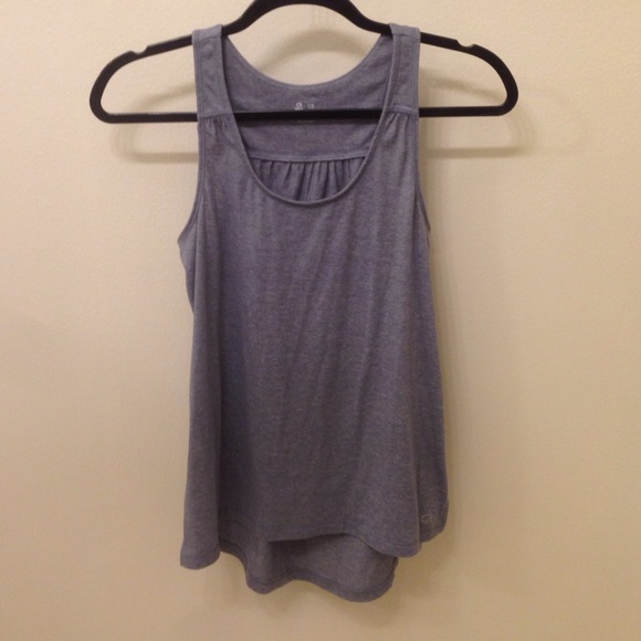 Blue gray tank top - Picture 1 of 2