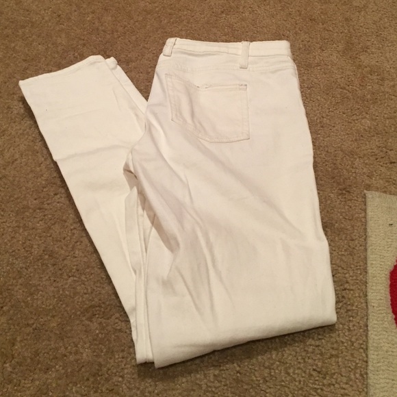 Off-white Skinny Jeans - Picture 1 of 3