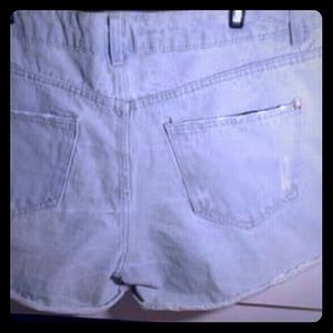 Vintage styled  high waisted shorts