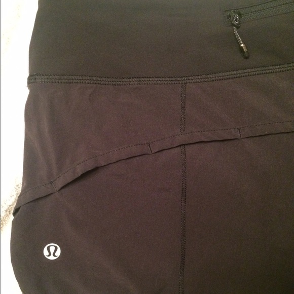 Lululemon Black Run Times Shorts
