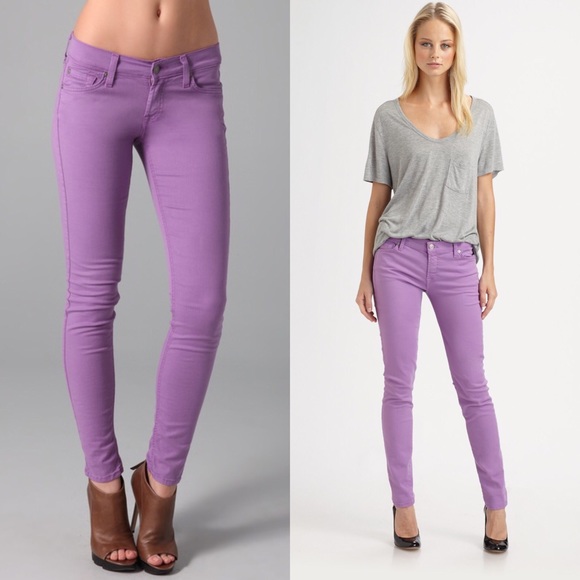 7 for all Mankind Denim - 7 For All Mankind Lavender Skinnies