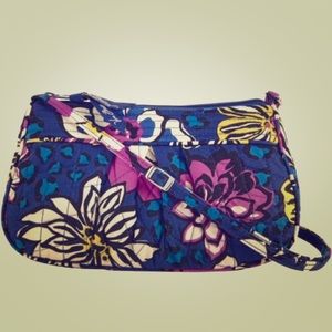 Vera Bradley African Violets cross body