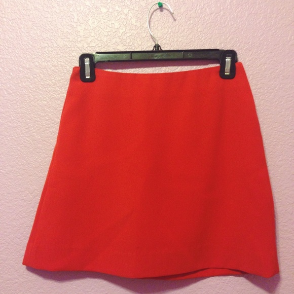 Bebe Red Skirt