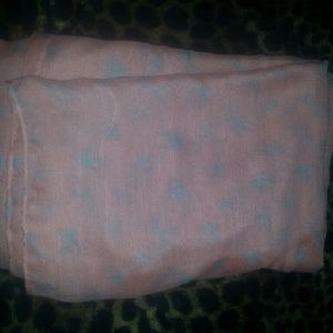 Coral Infinity Scarf