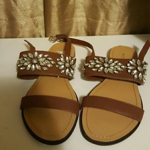 Jeweled sandals