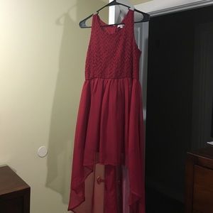 High-low dress size L