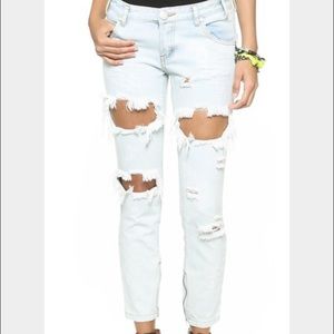 One Teaspoon Trashed Freebirds