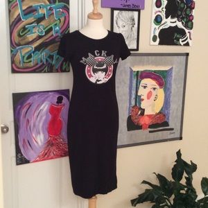 *LAST ONE IN STOCK* European Tshirt Fitted Dress