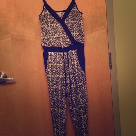 Willow & Clay Patterned Jumpsuit