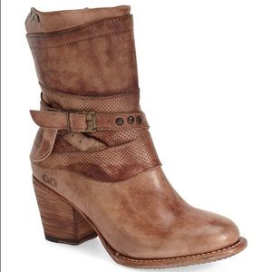 Bed Stu Rowdy Teak Driftwood Booties