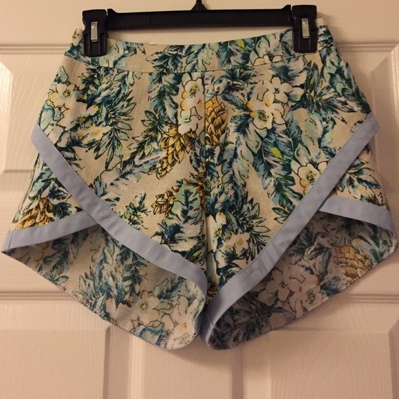 LF floral shorts