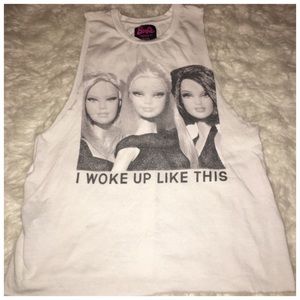 Barbie work out tee