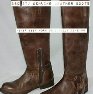 BED|STU  genuine leather womens boot size 8
