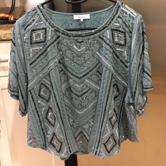 ONE DAY SALE 🎉🎉🎉 Parker Embellished crop top