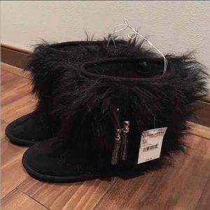 Women's furry bootes sleepers