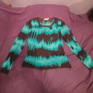 Nine west long sleeve shirt