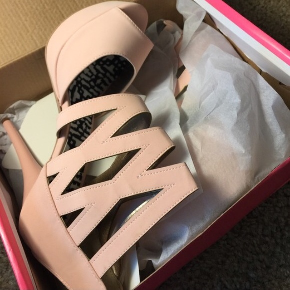 Pink/ Blush Heels